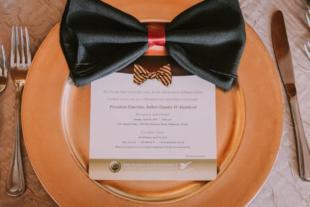 FSU's Center for the Advancement of Human Rights 15th anniversary Dinner